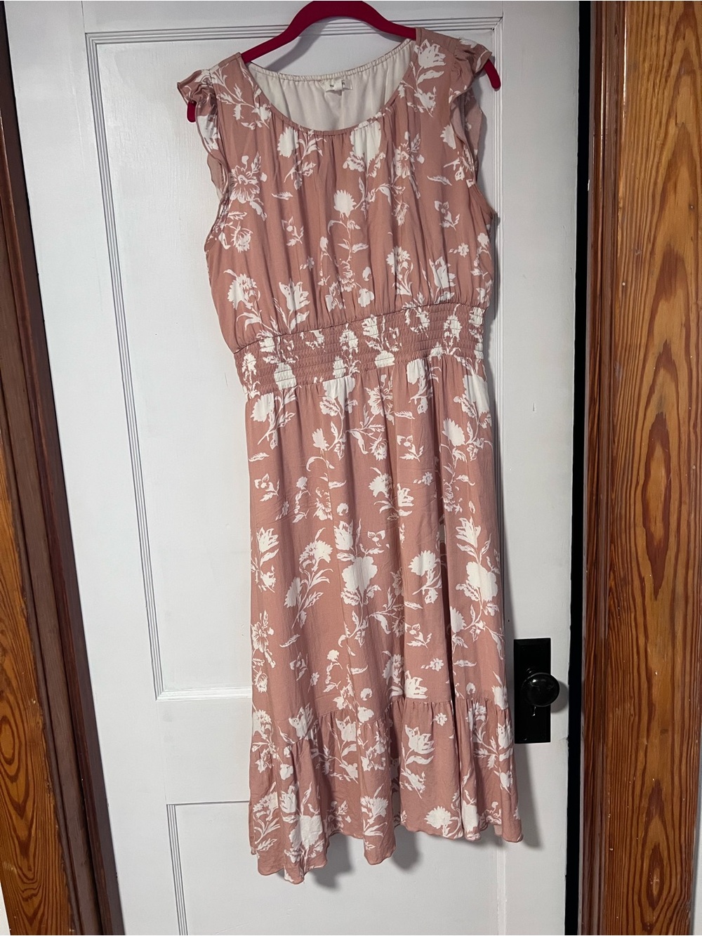 Women’s Dusty Rose Floral Dress
